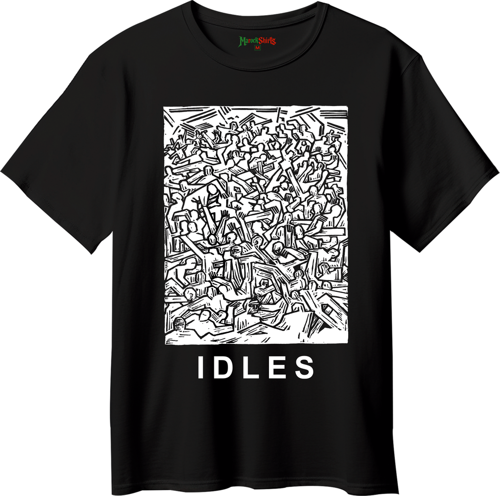 T-shirt Idles imprimé, coton 100 % — MAROCK Shirts