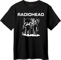 T-shirt Radiohead imprimé, coton 100 % — MAROCK Shirts