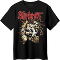 T-shirt Slipknot imprimé, coton 100 % — MAROCK Shirts