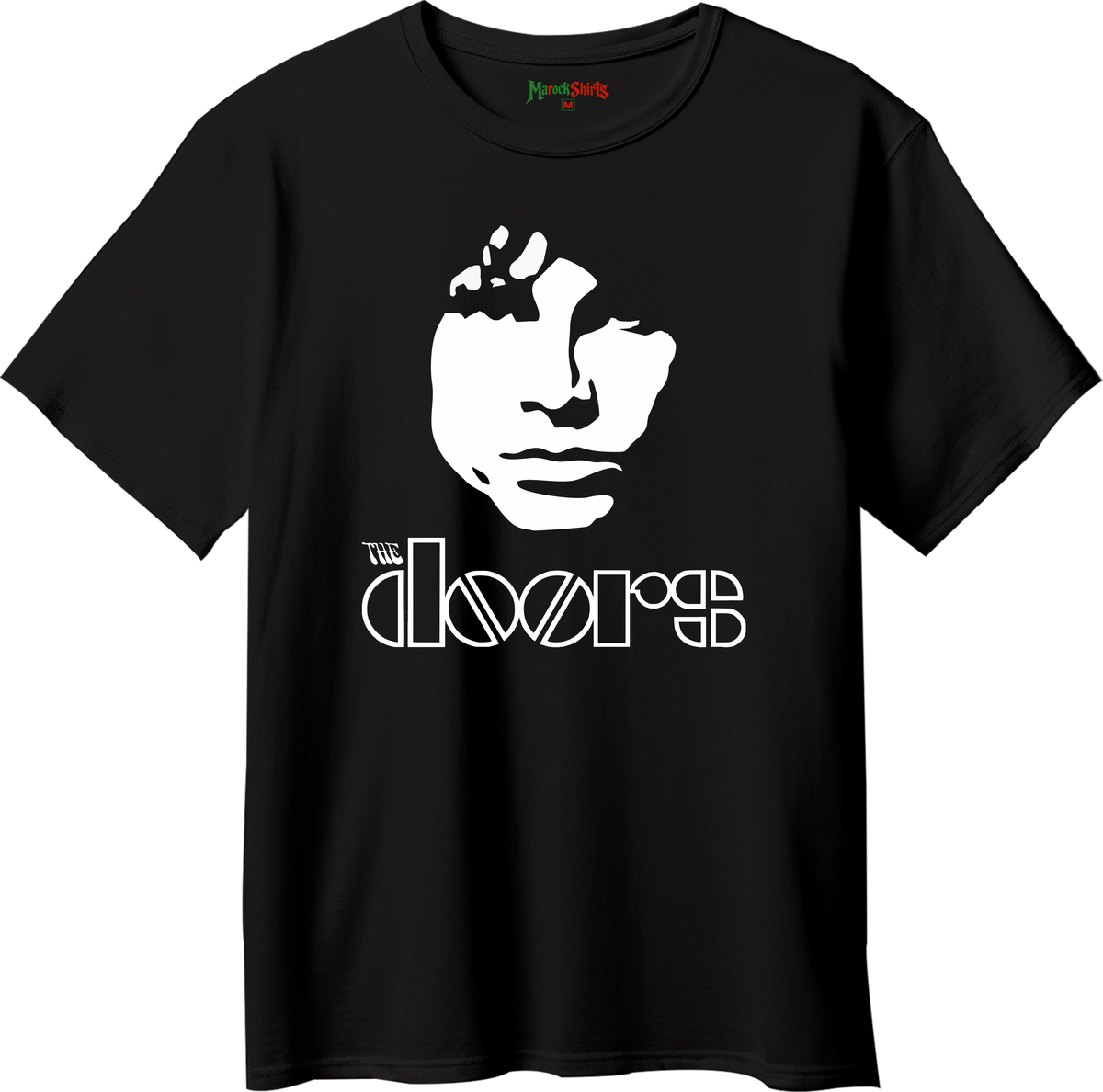 T-shirt The Doors imprimé, coton 100 % — MAROCK Shirts